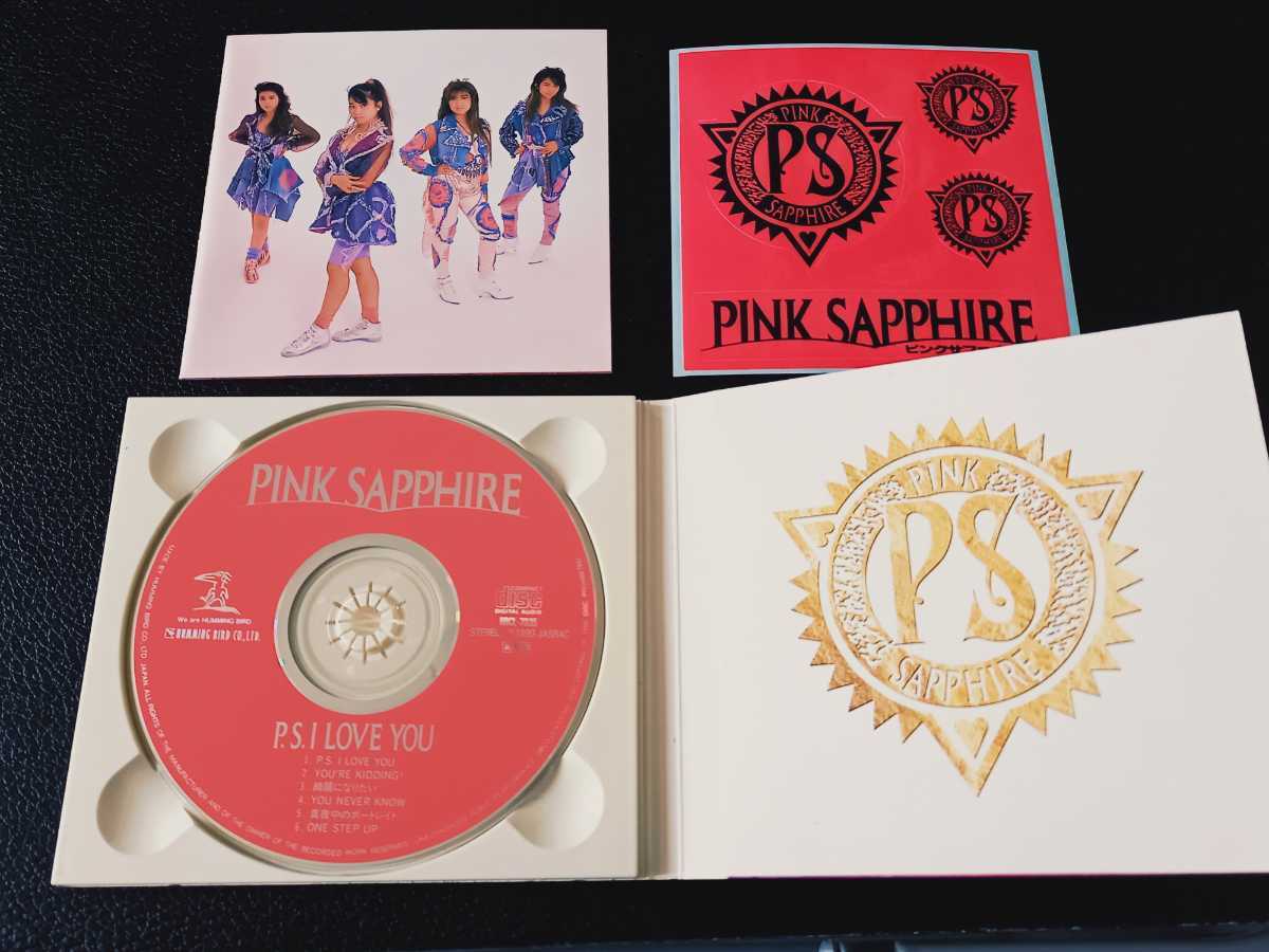 ステッカー付き Pink Sapphire P S I Love You アルバム Cd ピンクサファイア フジテレビ系ドラマ キモチいい恋したい 主題歌 その他 売買されたオークション情報 Yahooの商品情報をアーカイブ公開 オークファン Aucfan Com