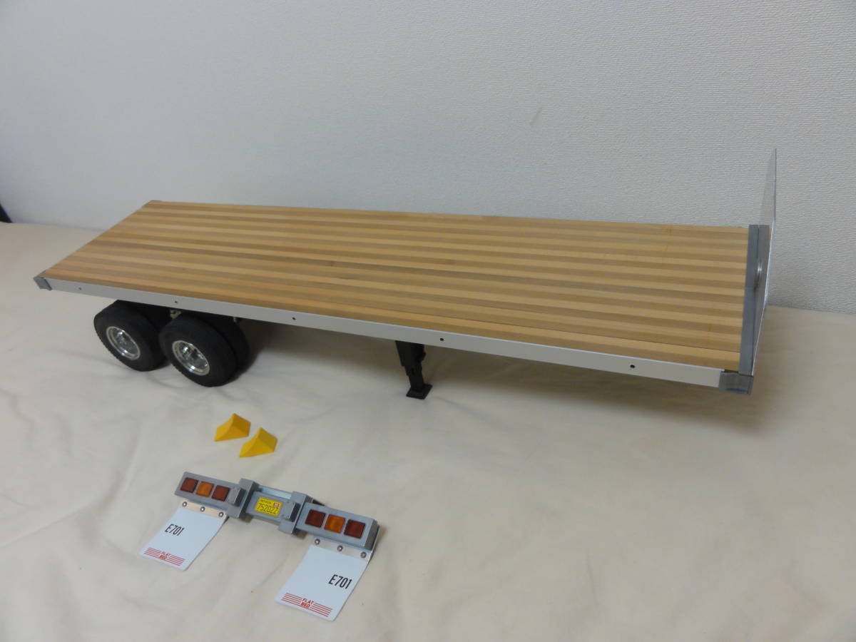 トレーラー（タミヤRCトラクタ用）】タミヤ 1/14RC トレーラートラック