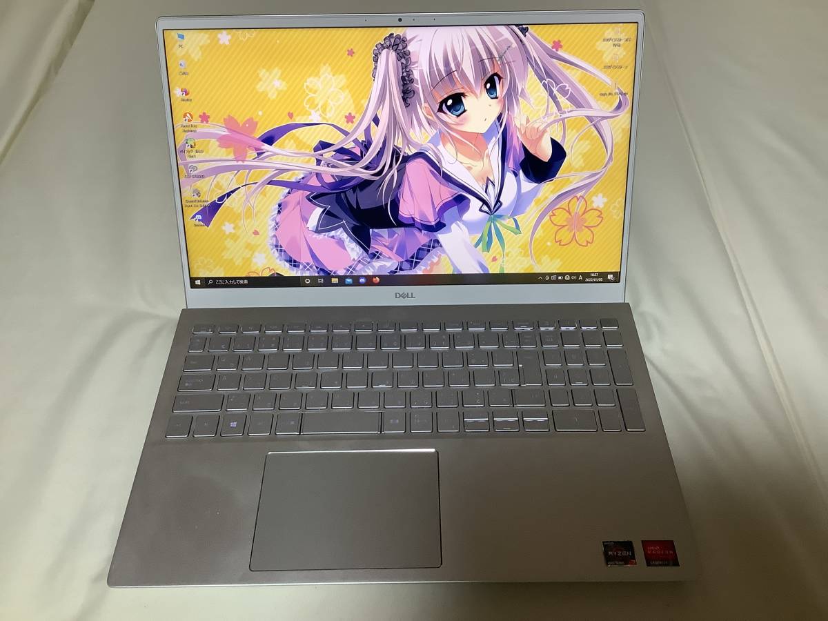 DELL Inspiron15 5505 Ryzen7 4700U DDR4 8GB SSD512GB Windows10 Home