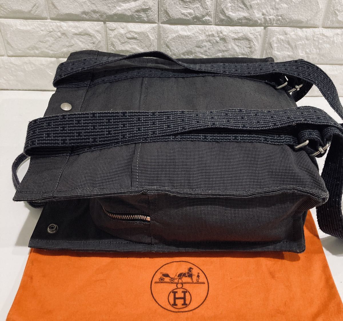 HERMES 】極美品 ！ エルメス エールライン MMリュック バッグ 【公式 