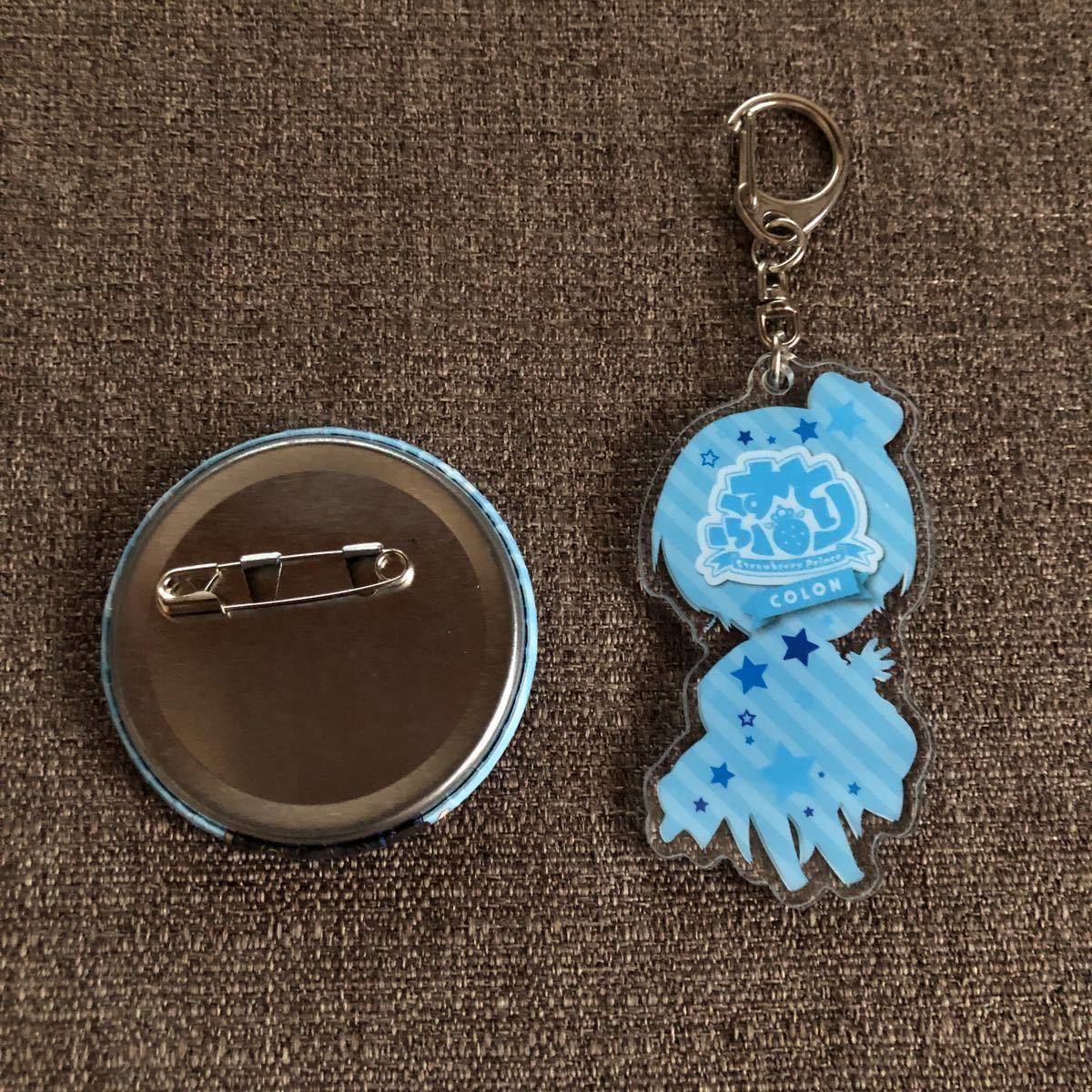 すとぷり ころんくん アクリルキーホルダー 缶バッジ セット ころん