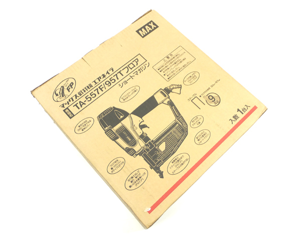 A1215D 美品 MAX マックス TA-557F/957Tフロア 常圧9mm フロアタッカ 動作品 エアー工具 大工道具 TA-557F&frasl;957Tフロア MAX 公式通販 TA16683 9mmフロアタッカー TA-557F&frasl;957Tフロア用部品
