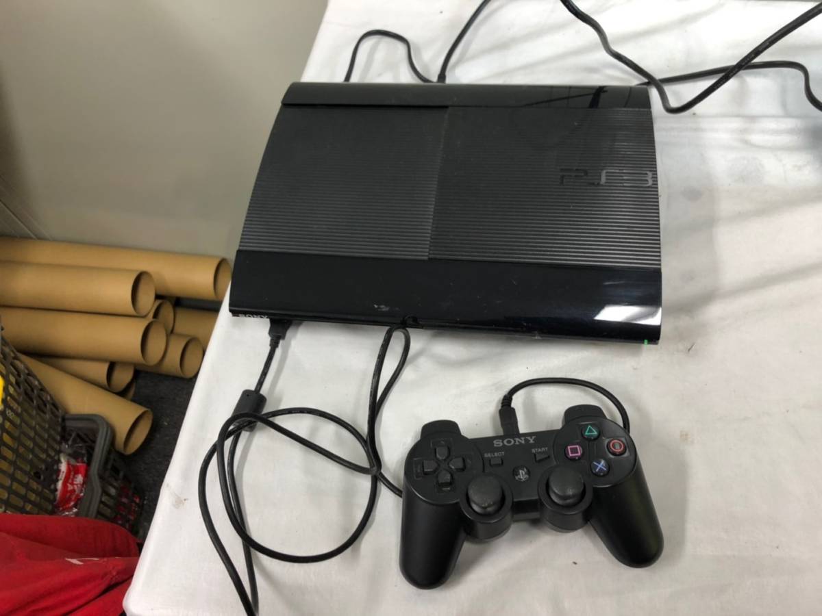 PlayStation3 本体 黒 うく CECH-4200B コントローラー ソフト