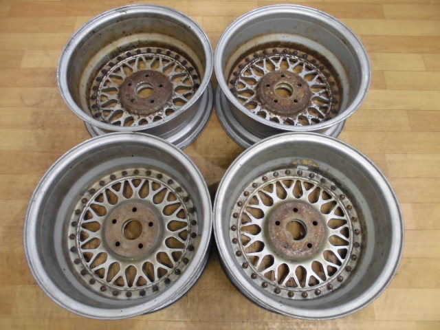 レア 希少 BBS RS042 15インチ 6.5J +36 PCD 100 5H 5穴 BBSGERMANY 