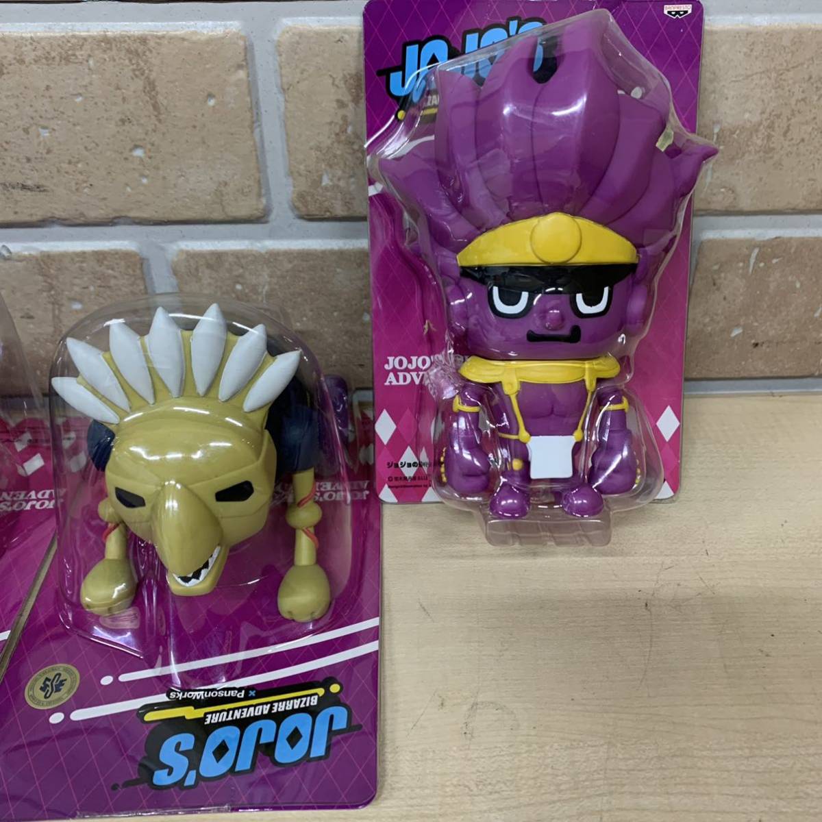 1円~【未開封】ジョジョの奇妙な冒険 ソフビフィギュア 4点セット イン 