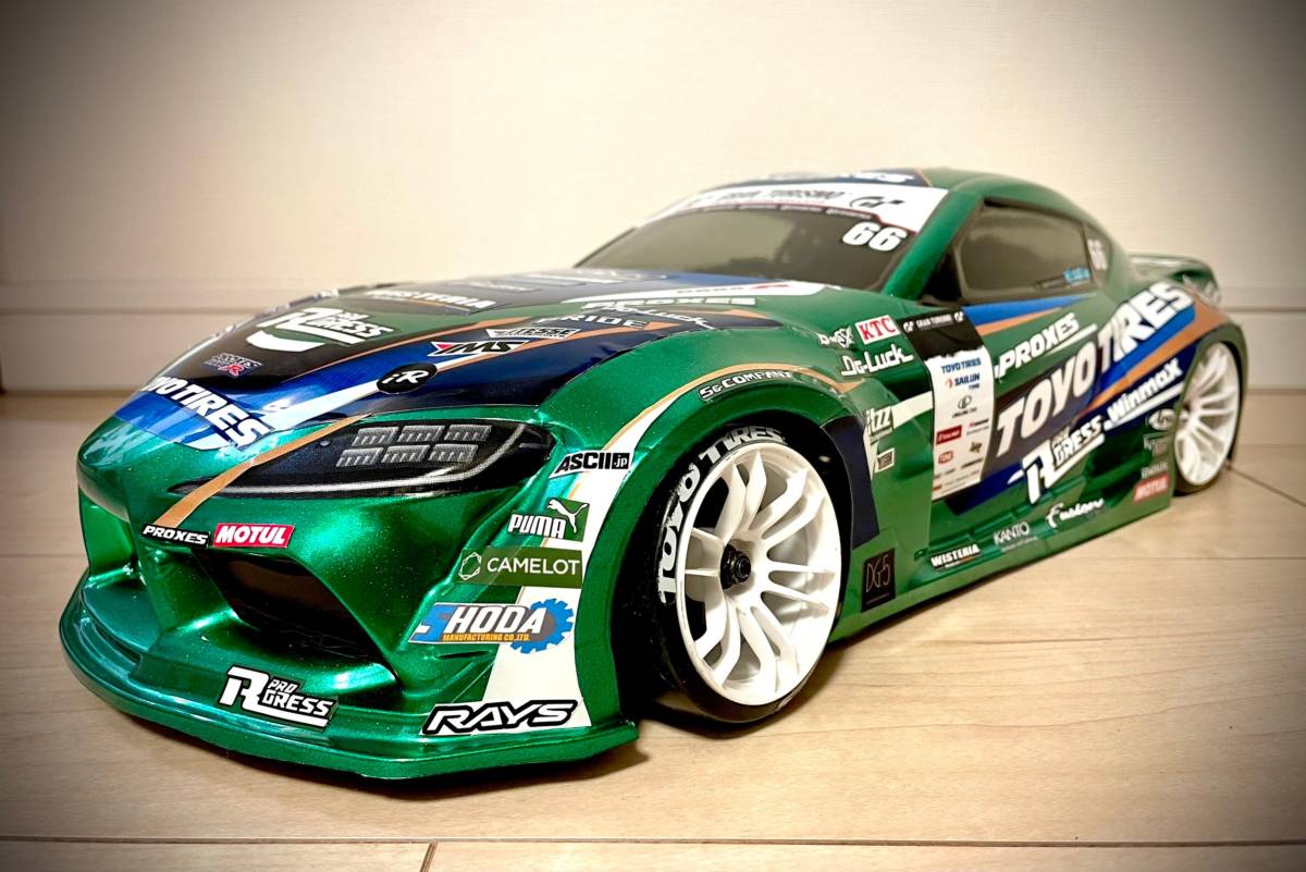 新品★yokomo GRスープラ ヨコモ☆1/10 PANDEM GR スープラ WISTERIA ☆未使用・未走行 GR Supra