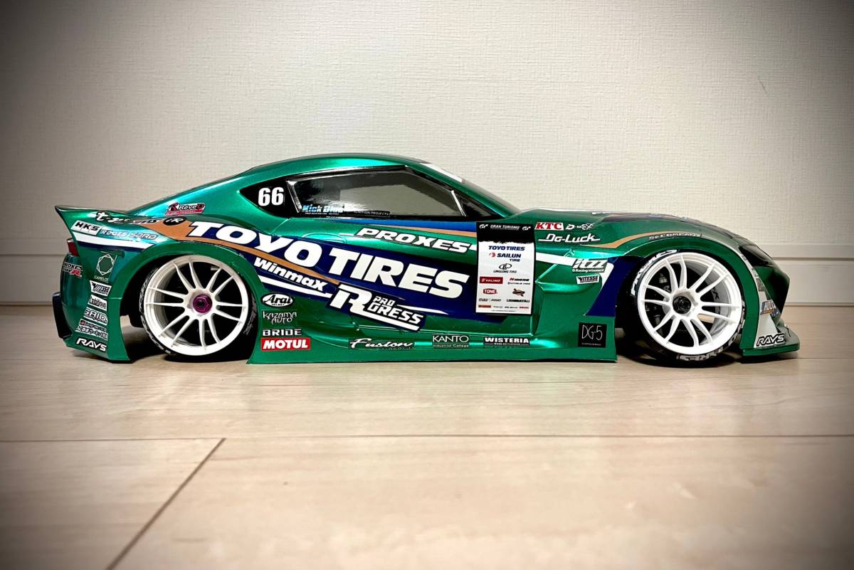 ヨコモ☆1/10 PANDEM GR スープラ WISTERIA ☆未使用・未走行 GR Supra
