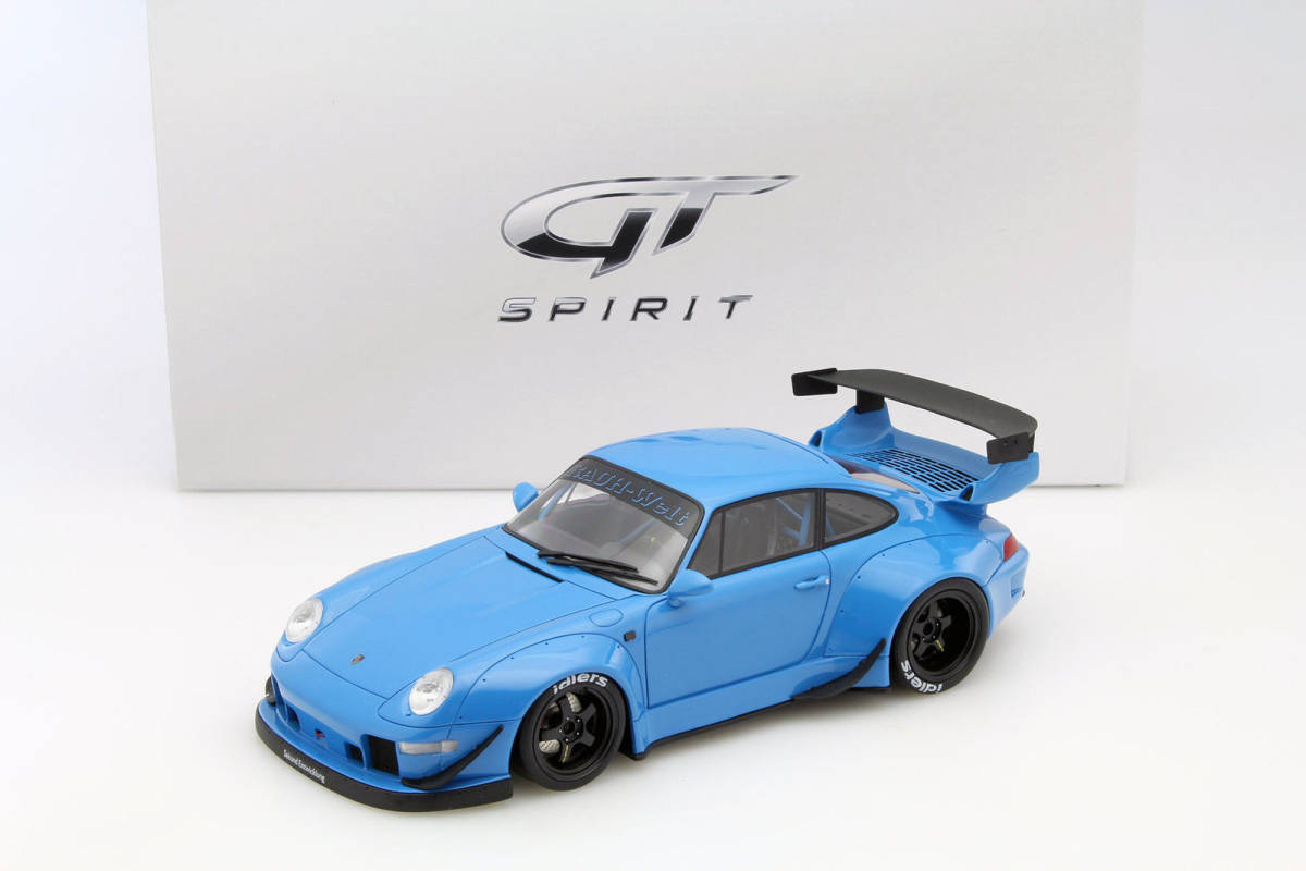 定番，豊富な ドイツ限定 GT スピリット 1/18 RWB ポルシェ 911 993 ブルー 504 pcs.(乗用車)｜売買されたオークション情報、yahooの商品情報をアーカイブ公開 - オークファン 乗用車