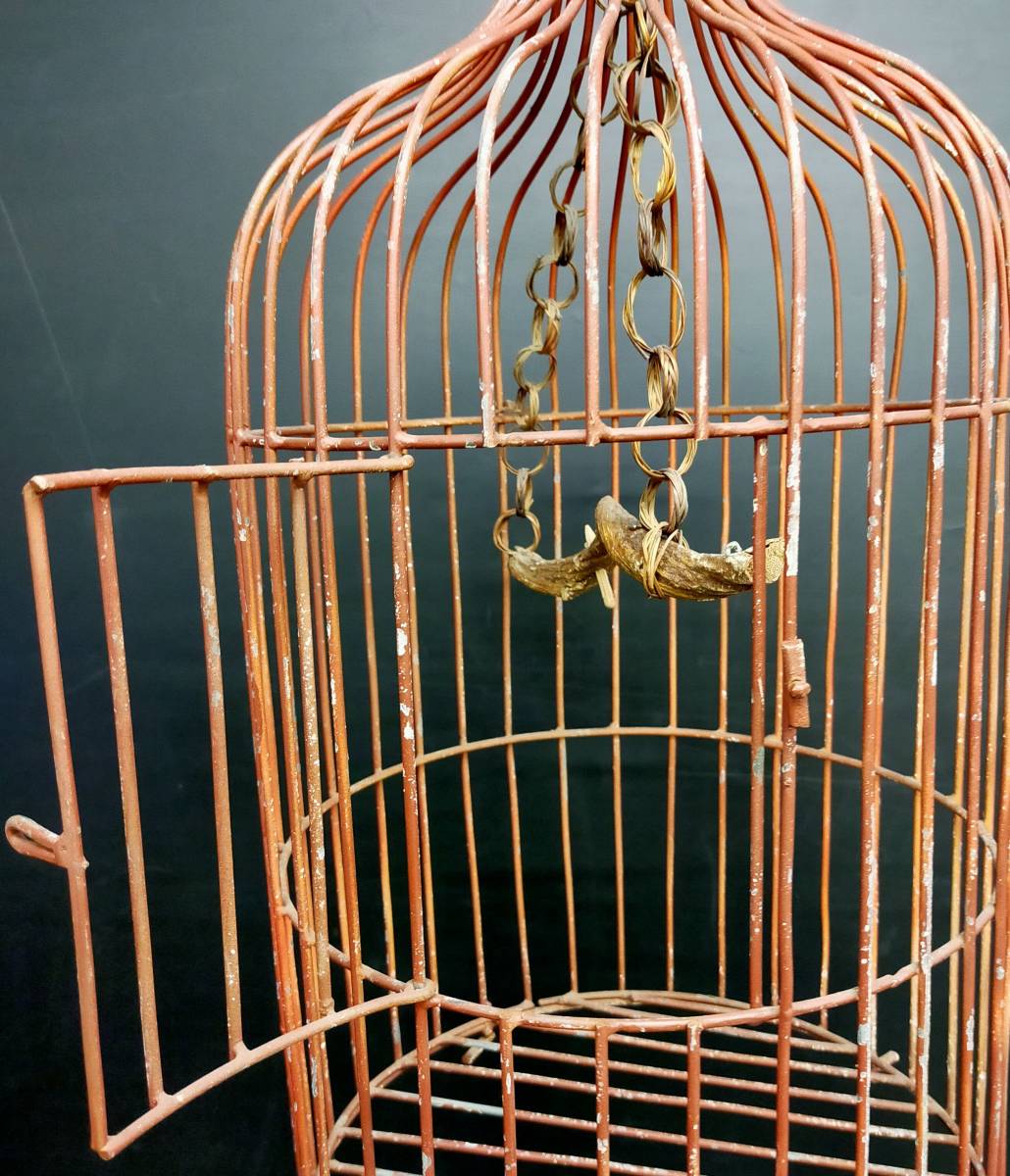 鳥かご : 鳥籠 インコ おしゃれ 36インチの高さの アイアン 在庫限り
