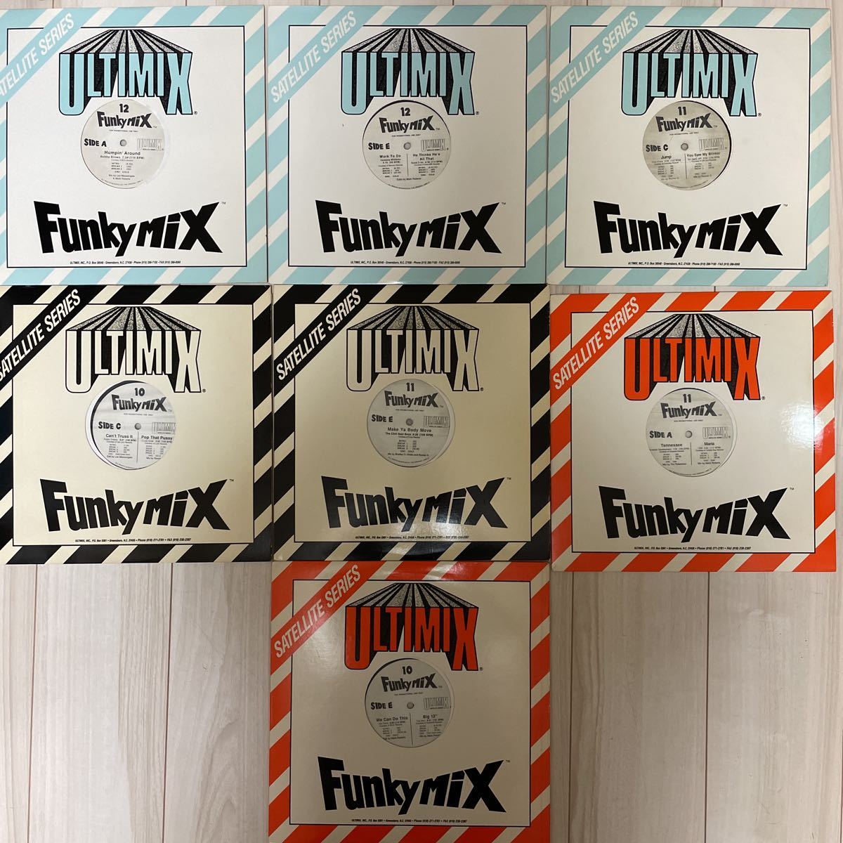 数量限定，大得価 12 まとめ ULTIMIX FUNKY MIX SATELLITE SERIES VANESSA WILLIAMS/WORK TO DO ZHIGGE/TOSS IT UP ARRESTED DEVELOPMENT/PEOPLE EVERYDAY他(ラップ、ヒップホップ)｜売買されたオークション情報、yahooの商品情報をアーカイブ公開 - ラップ、ヒップホップ
