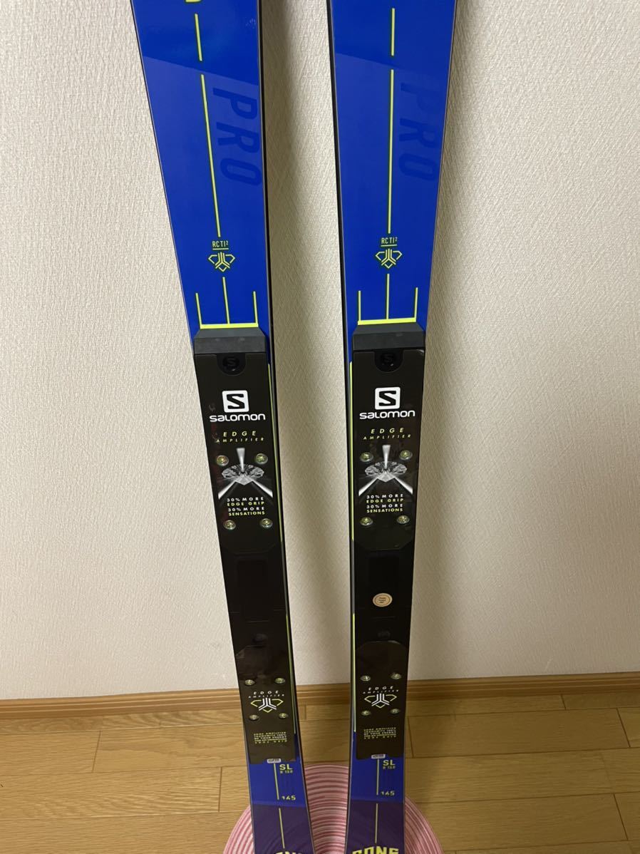 ジャンク品】21 SALOMON(サロモン) S/RACE PRO SL 165【ビンディング 