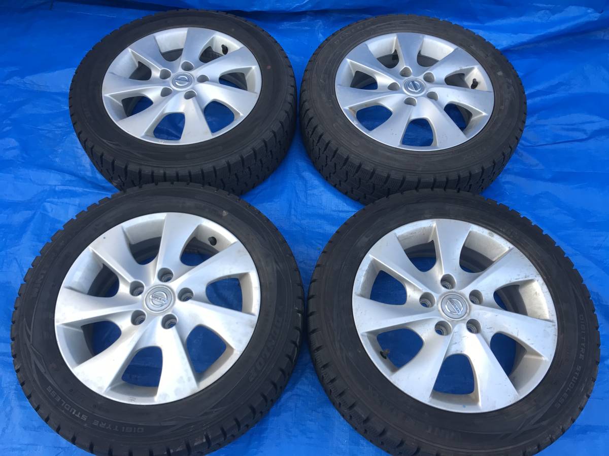  C26 セレナ 日産 純正 16インチ アルミホイール スタッドレス タイヤ付 195/60R16(中古品)｜売買されたオークション情報、yahooの商品情報をアーカイブ公開 - オークファン 16インチ