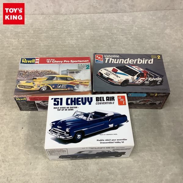  1円 ジャンク amt 他 1/25 '51 シェビー ベルエアー コンバーチブル Valvoline サンダーバード 等(その他)｜売買されたオークション情報、yahooの商品情報をアーカイブ公開 - オークファン その他