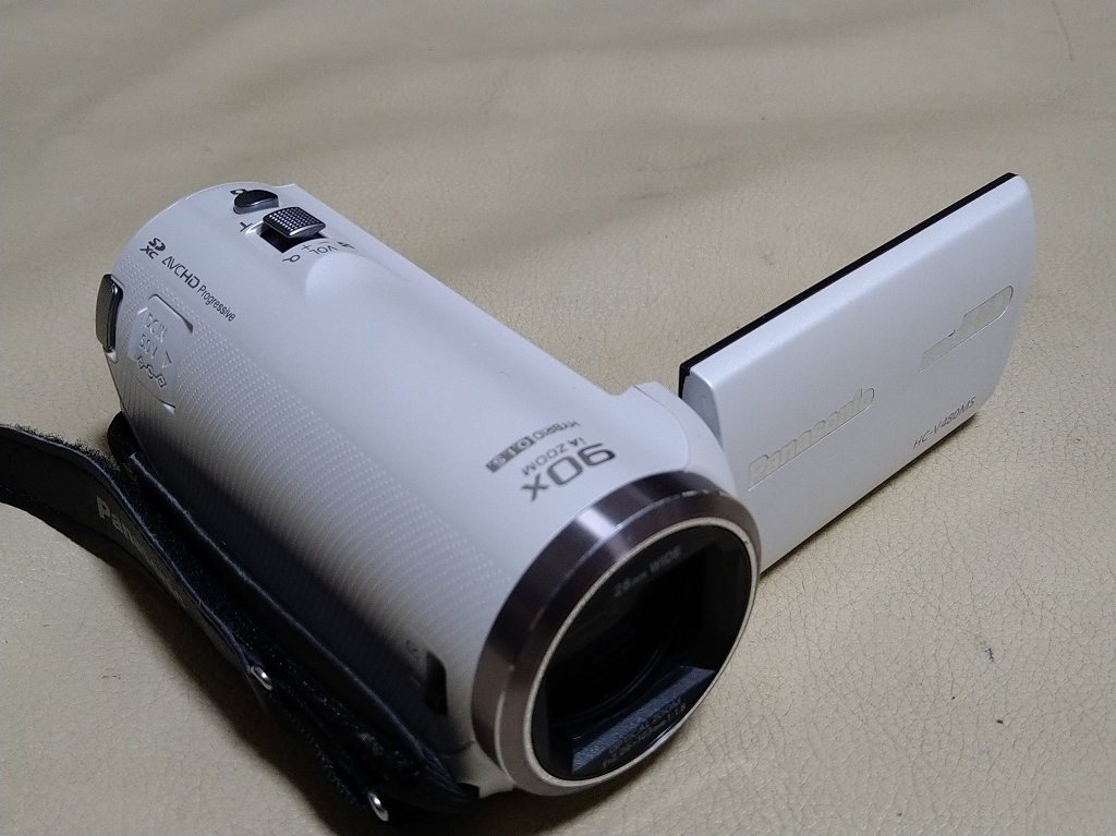 【美品】パナソニック Panasonic HC-V480MS ブラック Amazon.co.jp: パナソニック HDビデオカメラ V480MS 32GB 高倍率90倍