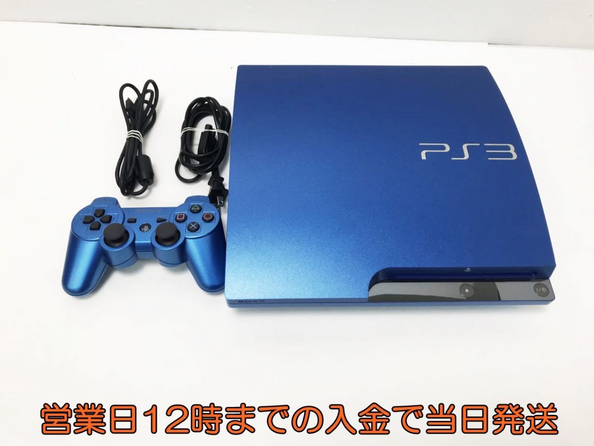 1円】PS3 (320GB) スプラッシュ・ブルー (CECH-3000BSB) ゲーム機本体 