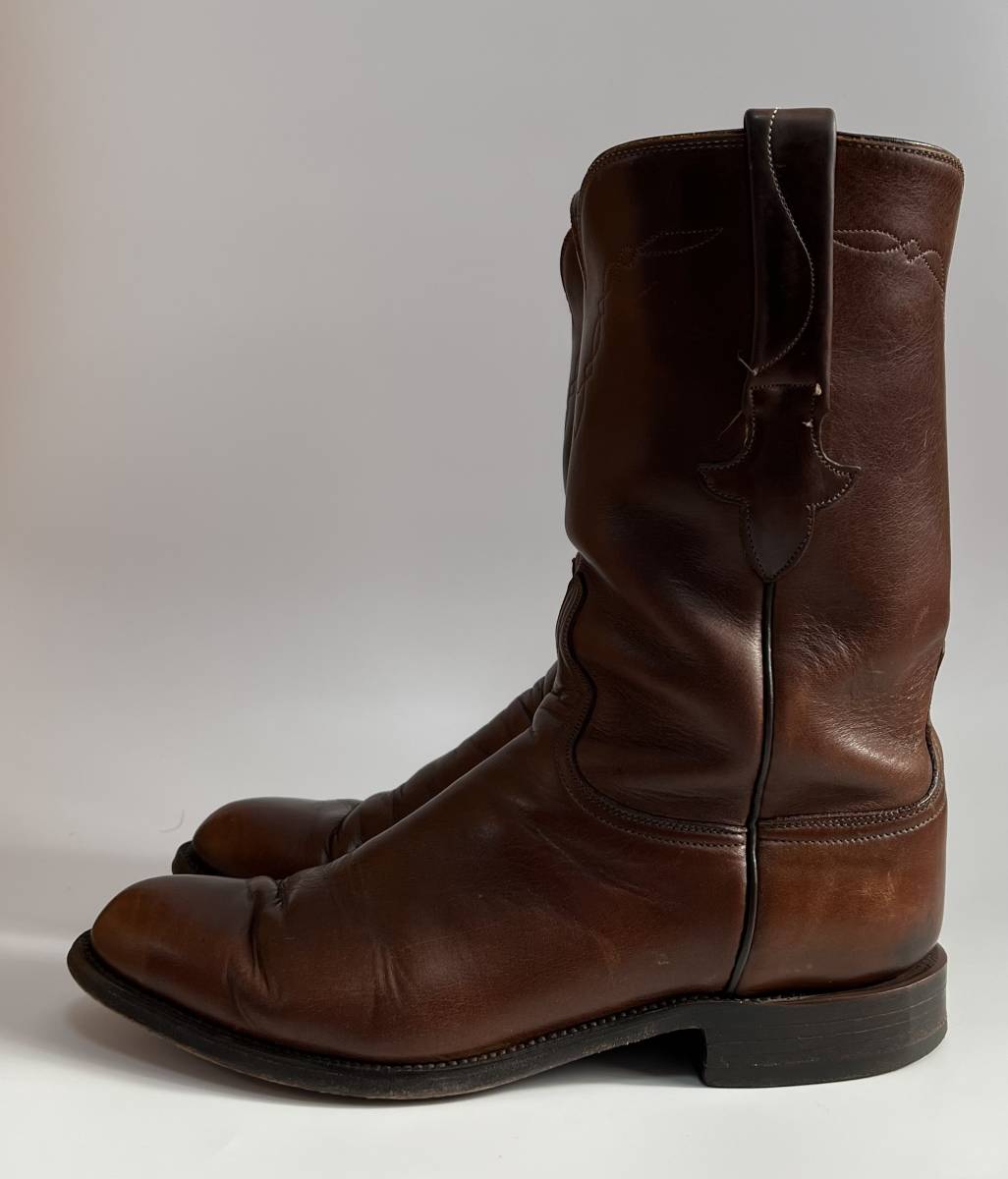 ルケーシー LUCCHESE ローパーブーツ ペコス ウエスタンブーツ レッド 