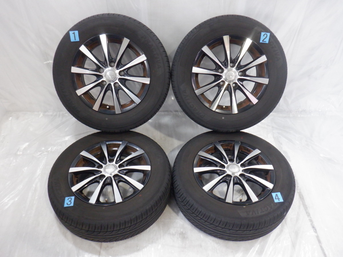 ☆20年製 山あり☆ 5H 114.3 6J +53 15インチ 社外品 DIANELLA 