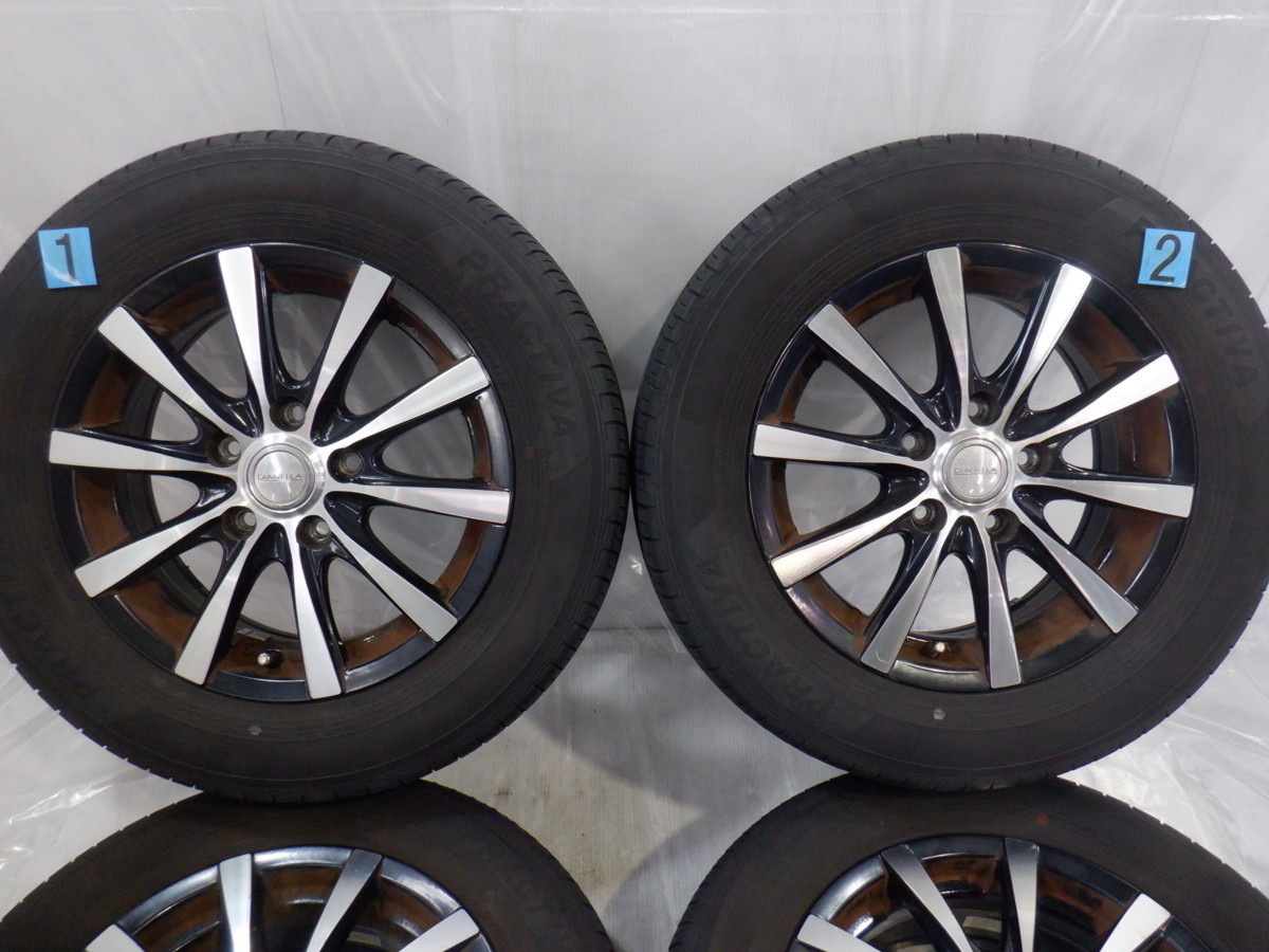 ☆20年製 山あり☆ 5H 114.3 6J +53 15インチ 社外品 DIANELLA 