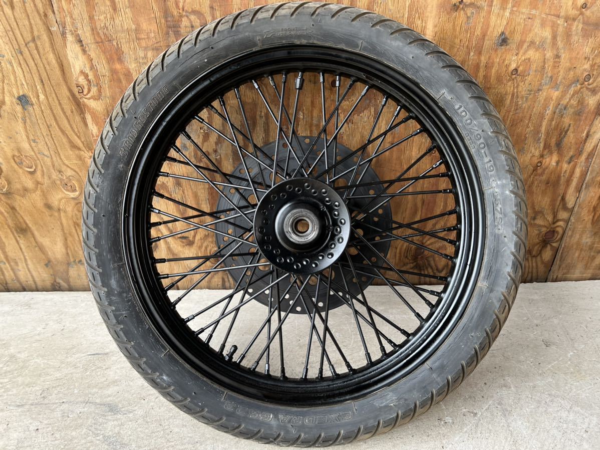 ホンダ スティード 400 NC26 純正フロントホイール ディスク付き 2.15 