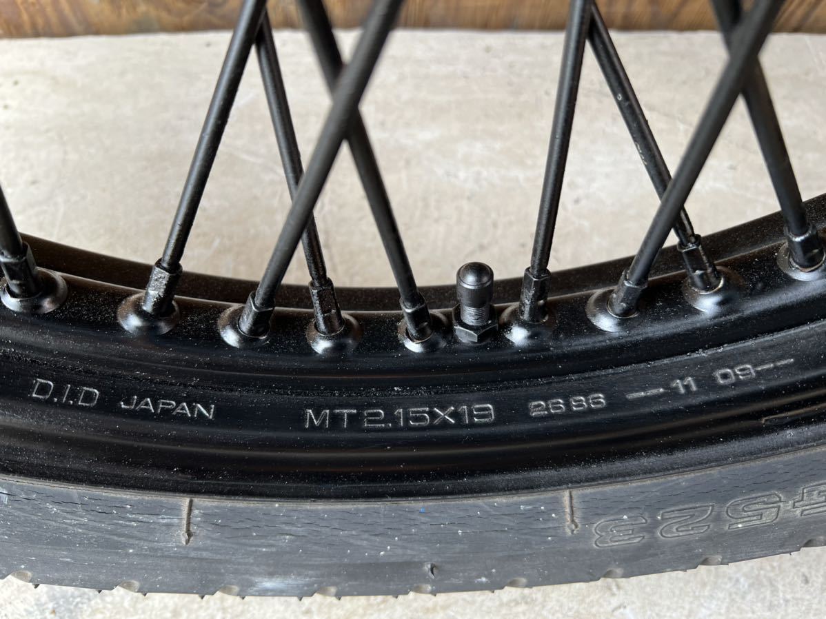ホンダ スティード 400 NC26 純正フロントホイール ディスク付き 2.15 