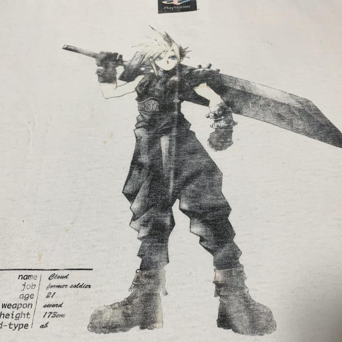 ファイナルファンタジー 7 ビンテージ Tシャツ FF7 NIRVANA sonic 