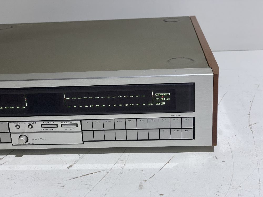 【美品】KENWOOD グラフィックイコライザーGE-5000 本体・動作確認済 52□□ KENWOOD GE-5000 14バンド グラフィックイコライザー