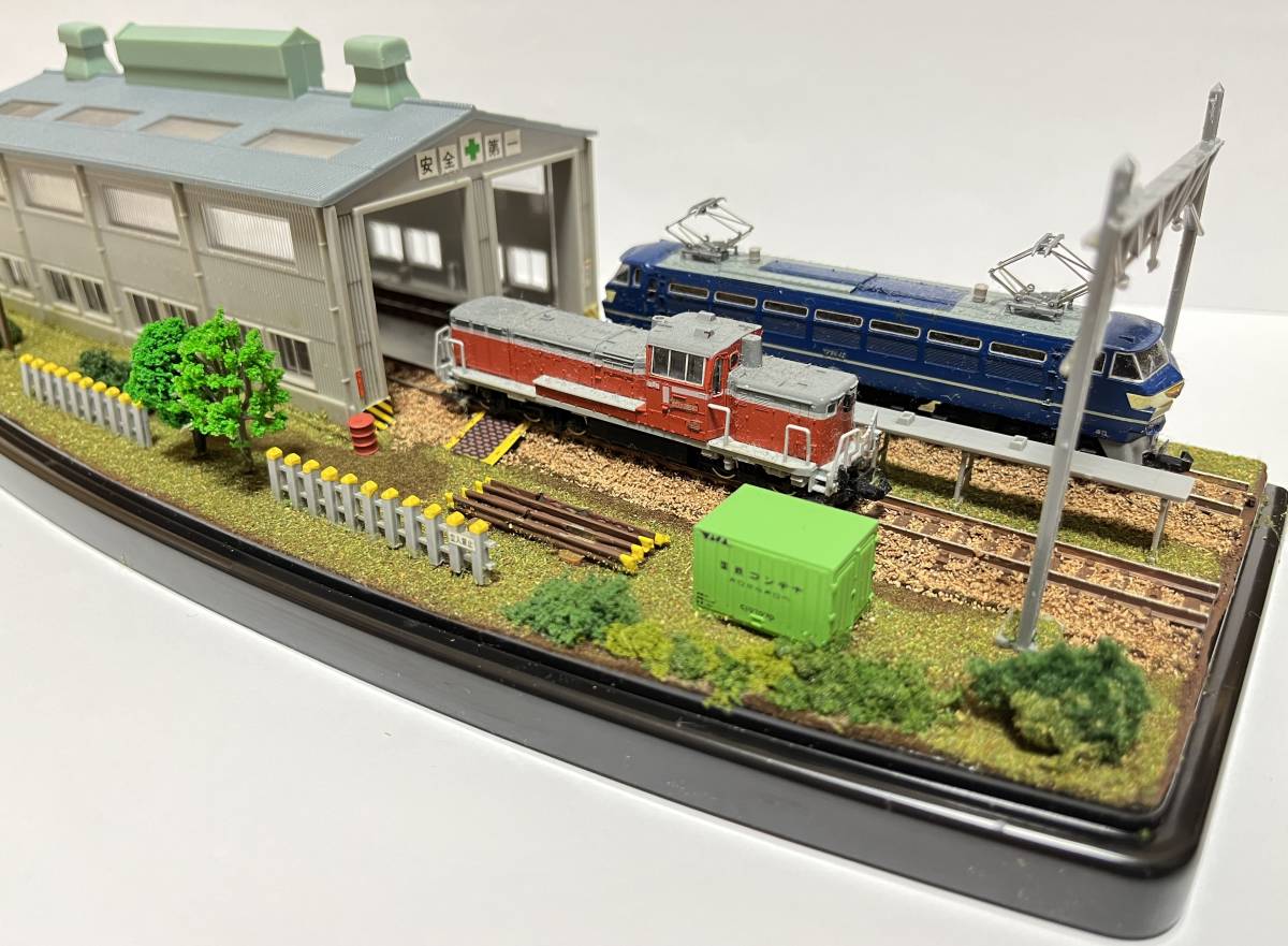お買い得，100%新品 Nゲージ展示台 複線機関庫のある風景(その他)｜売買されたオークション情報、yahooの商品情報をアーカイブ公開 - オークファン その他