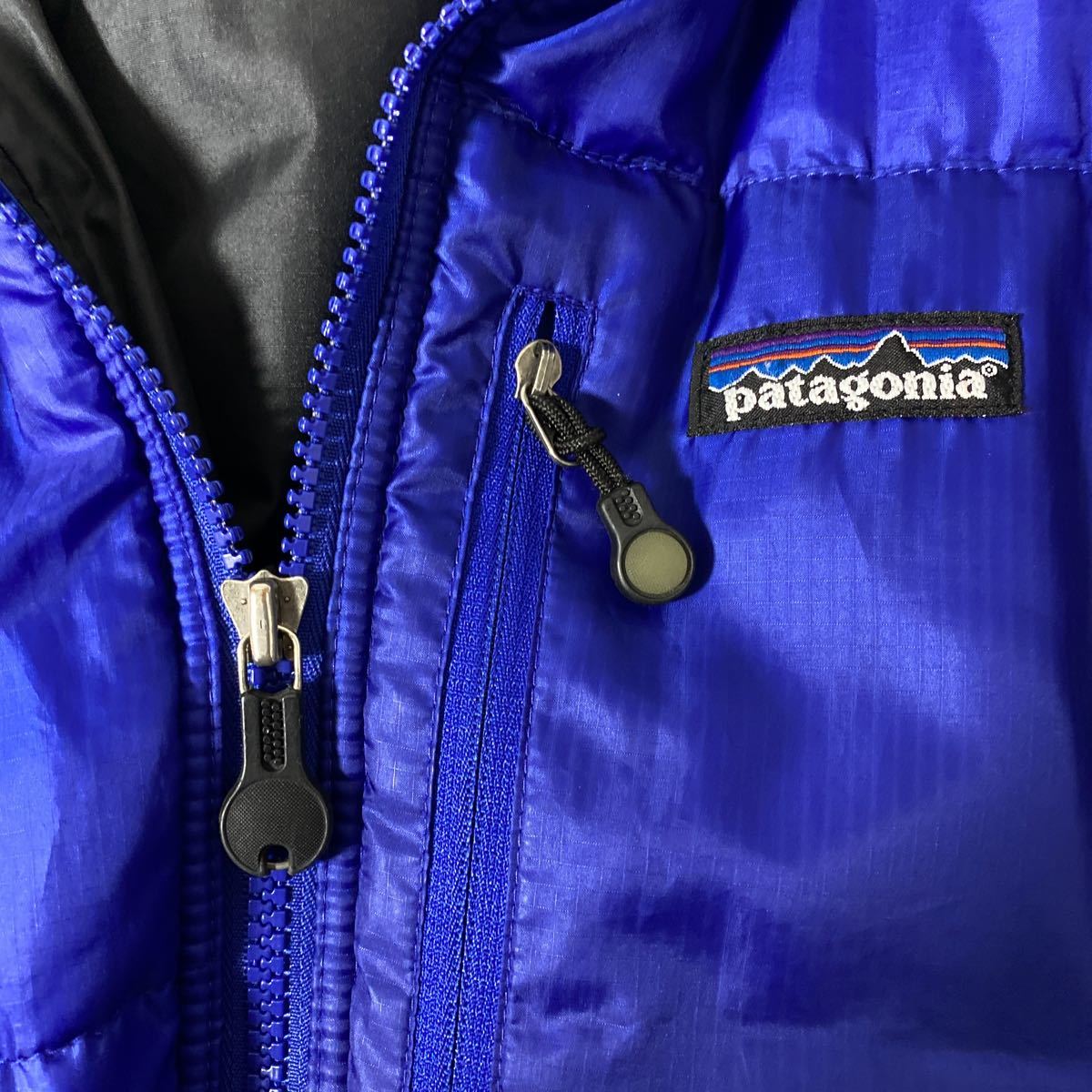 美品 希少 2004 年 限定 セイロンブルー patagonia ダスパーカー M
