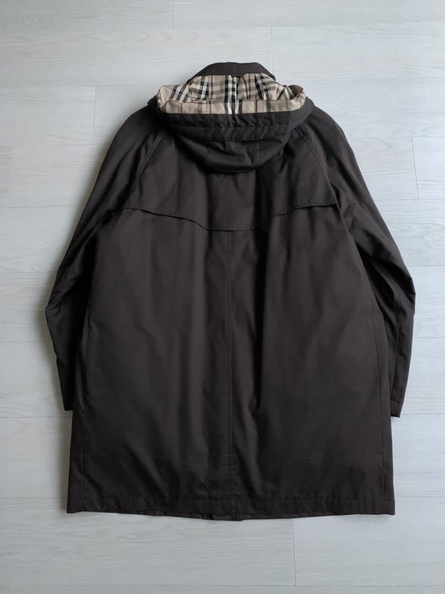 極美品 バーバリー ロンドン ノバチェック ダウンライナー付き 3WAY 