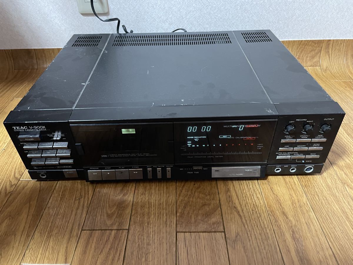 TEAC 3ヘッドカセットデッキ V-900X ジャンク品(一般)｜売買された