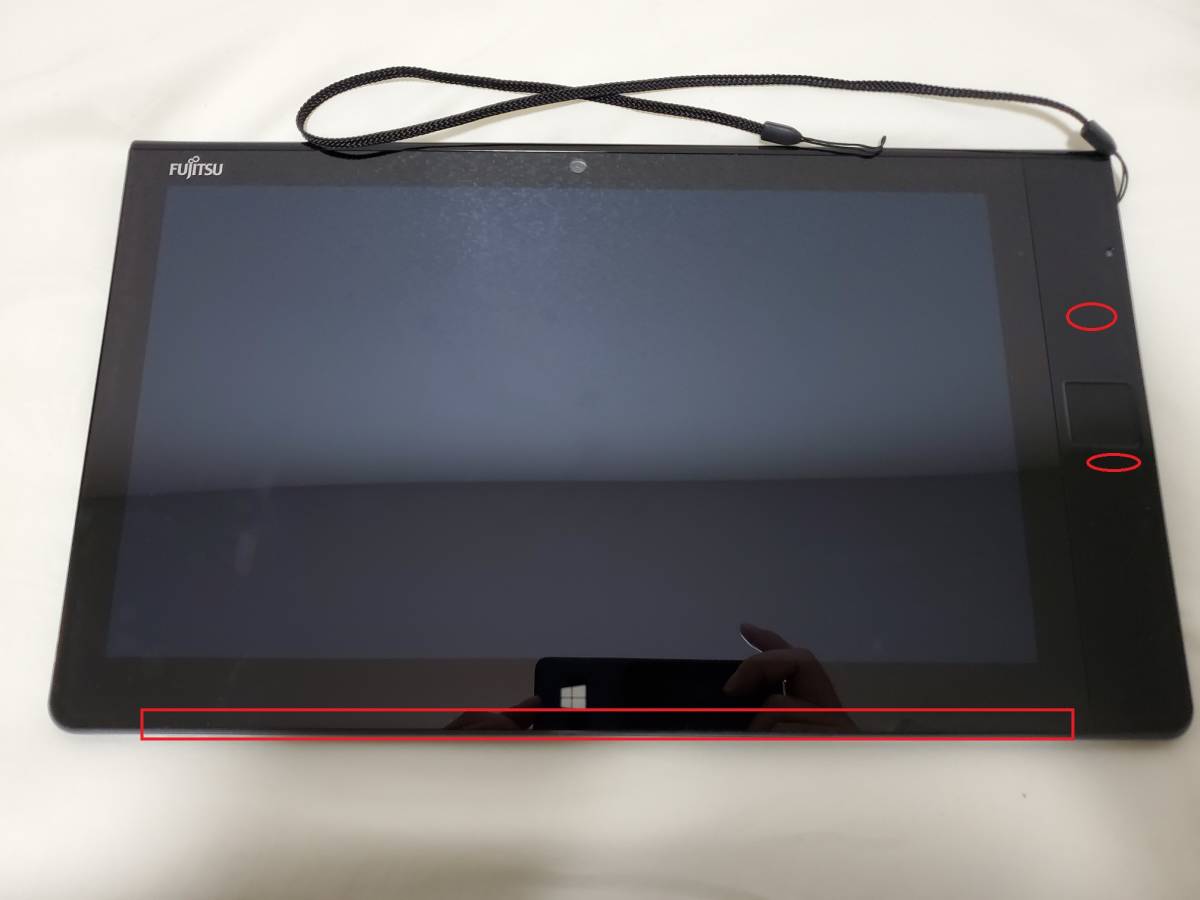 富士通 ARROWS Tab Q704/PV ドコモSIM対応 Core i5-4300U/4GB/128GB SSD/Win10Pro_9