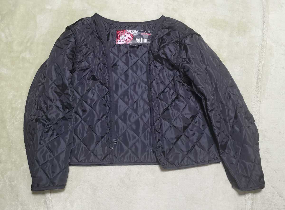 thor レザージャケット アフリカツイン CRF KLX パンチング 革ジャン  