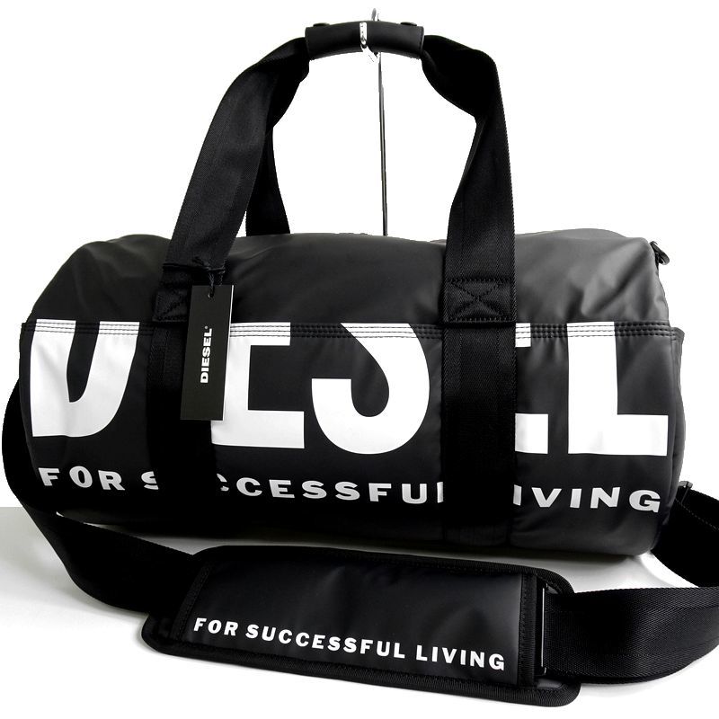 □DIESEL ディーゼル 新品 定価2.1万 F-BOLD DUFFLE II ビッグロゴ