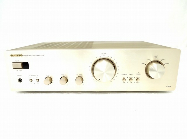 ONKYO プリメインアンプ A-924 オンキョー - プリメインアンプ、A-924
