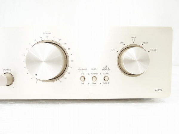 ONKYO プリメインアンプ A-924 オンキョー - プリメインアンプ、A-924