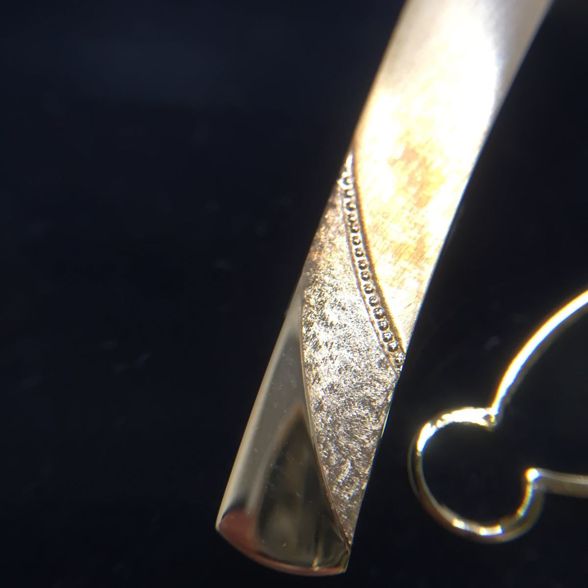 ネクタイピン ライオンスター LionStar 金製品 K10 10金 SILVER 未使用
