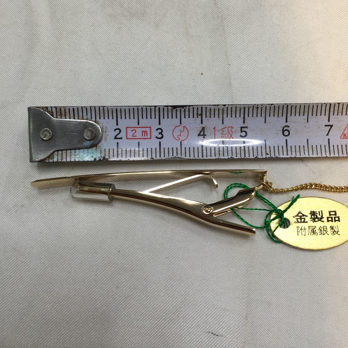 ネクタイピン ライオンスター LionStar 金製品 K10 10金 SILVER 未使用