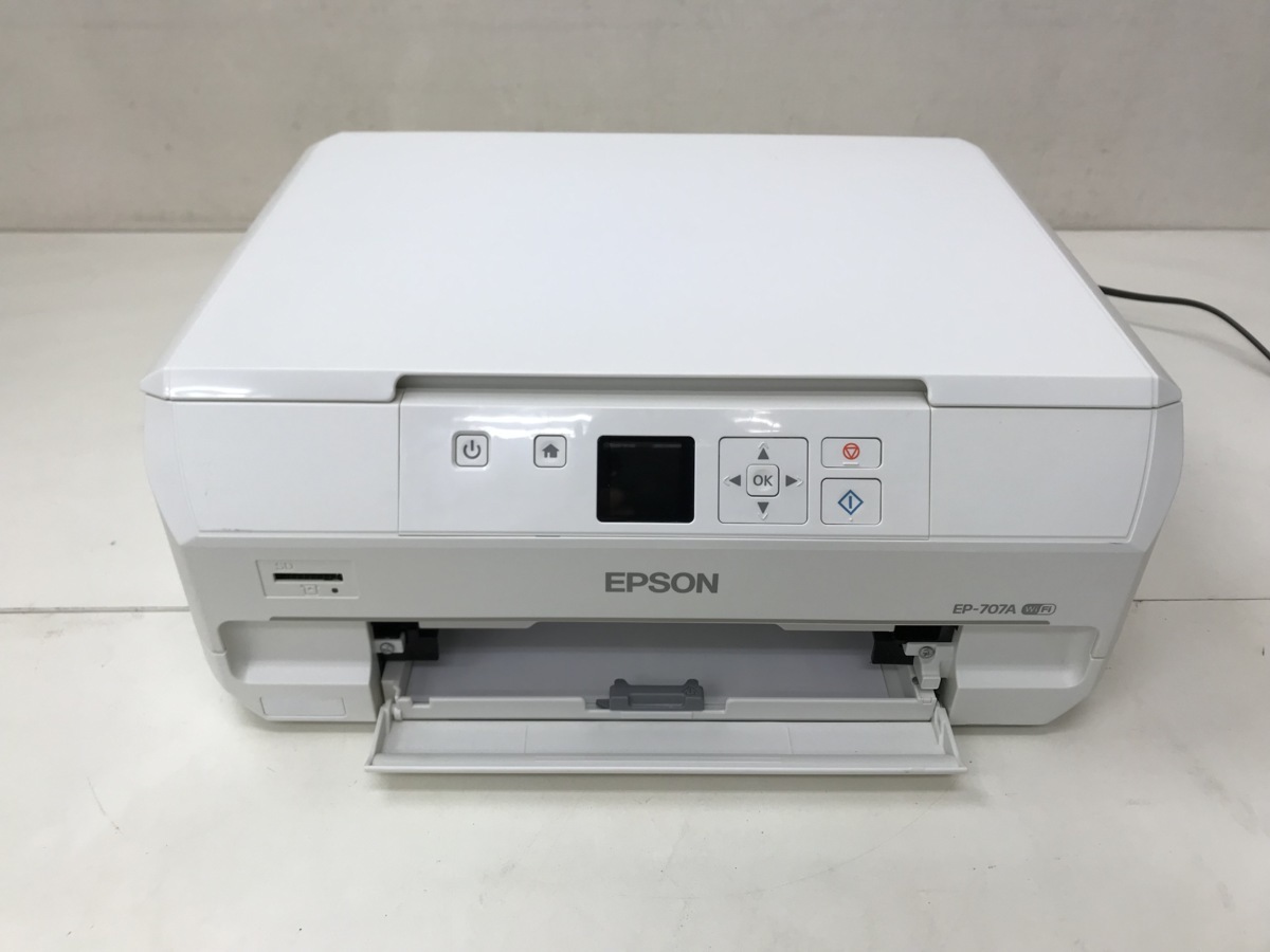 〇横浜店〇【USED品】EPSON EP-707A インクジェットプリンター複合機