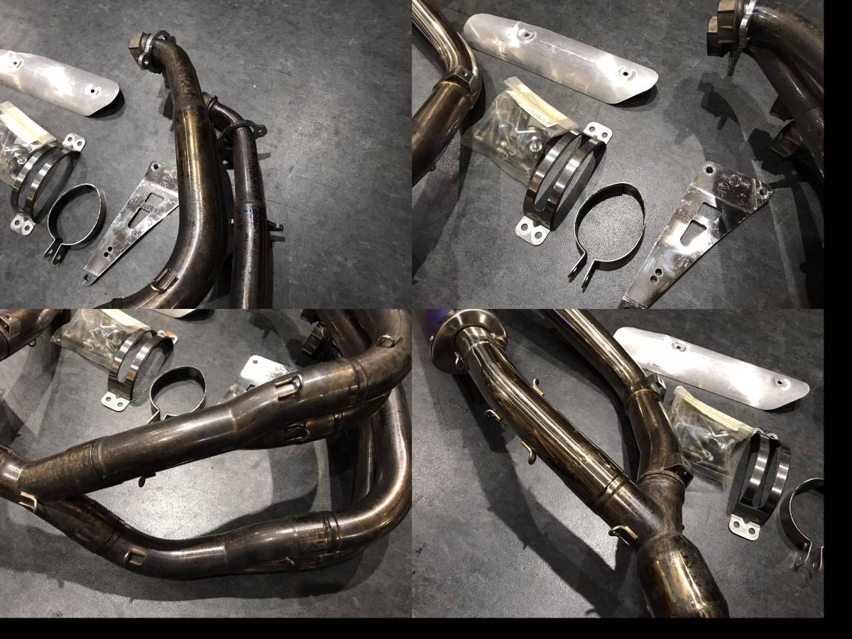 CBR1000RR 04年前期型 モリワキ 2本出しマフラー (サイレンサーチタン 