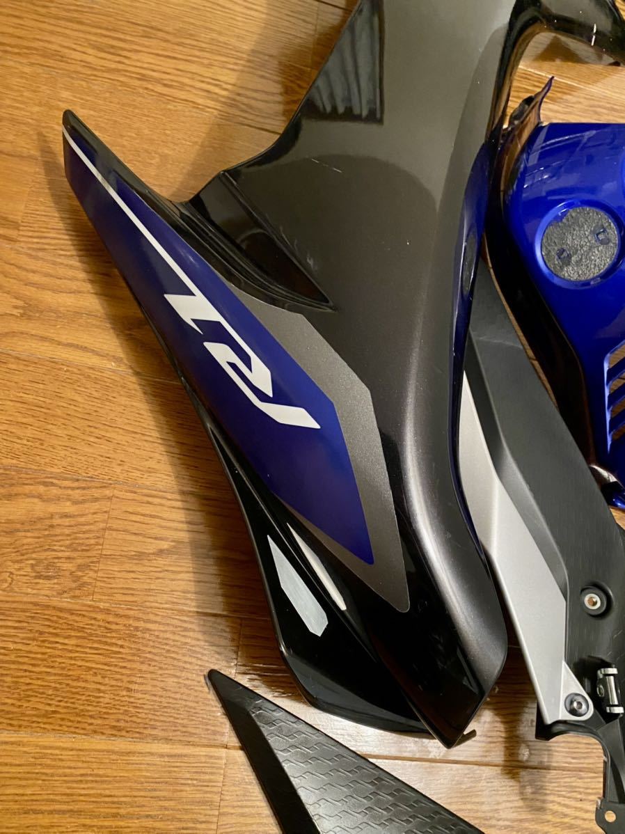 1円スタート】YZF-R1 2015 2CR 純正カウル 外装 セット ブルー