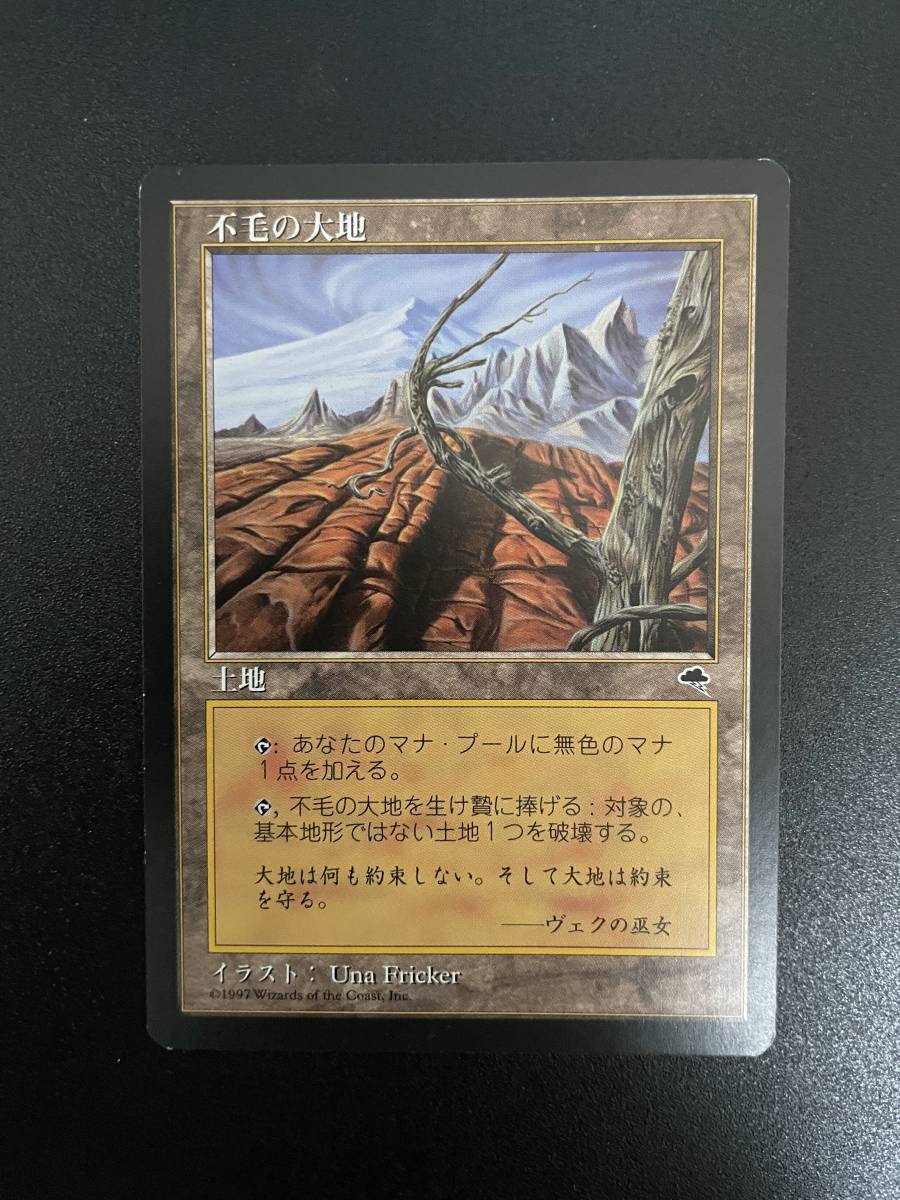 MTG　不毛の大地　日本語　4枚セット MTG 不毛の大地 日本語 4枚セット【送料無料】 【公式通販】