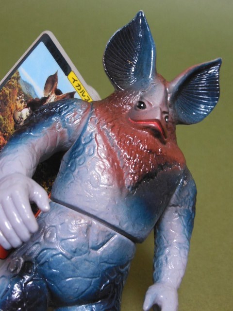 格安，得価 初版 イカルス星人 プラタグ付 1983 バンダイ ウルトラコレクション 硬質ソフビ ウルトラセブン 日本製 ウルトラ怪獣シリーズ ブルマァク(その他)｜売買されたオークション情報、yahooの商品 怪獣、宇宙人