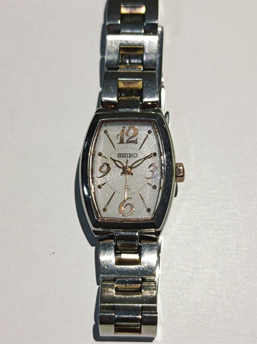 SEIKO LK クォーツ レディース腕時計 V111-0AR0 