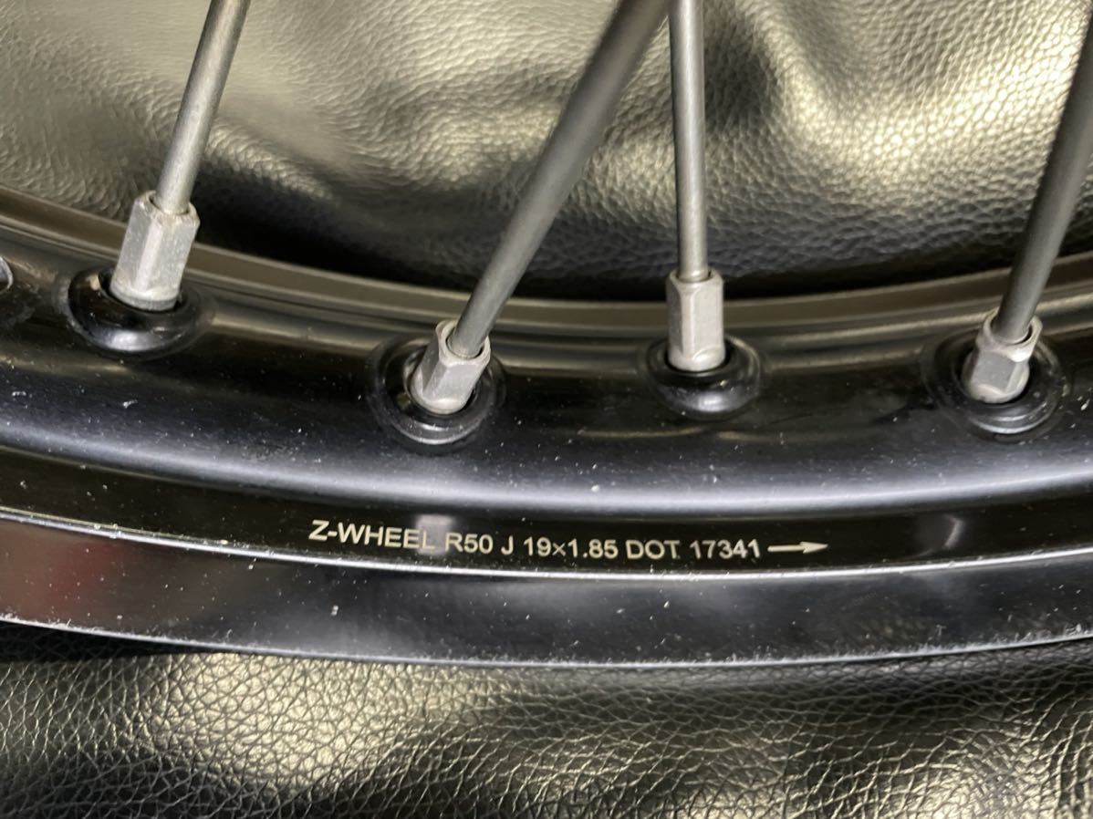 Z-wheel KX系リアホイール 19インチ KX125 KX250 KX450 KX250F KX450F