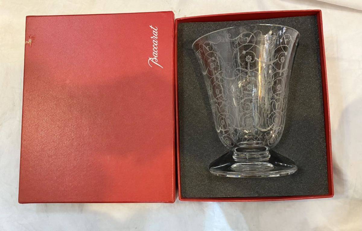 U Baccarat バカラ オールドバカラ フラワーベース ミケランジェロ