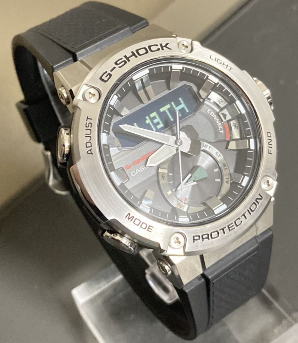 美品 G-SHOCK GST-B200 タフソーラー Bluetooth搭載（極美品 G-SHOCK 