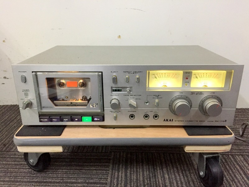 アカイ カセットデッキ AKAI GX-715II Yahoo!オークション 「akai