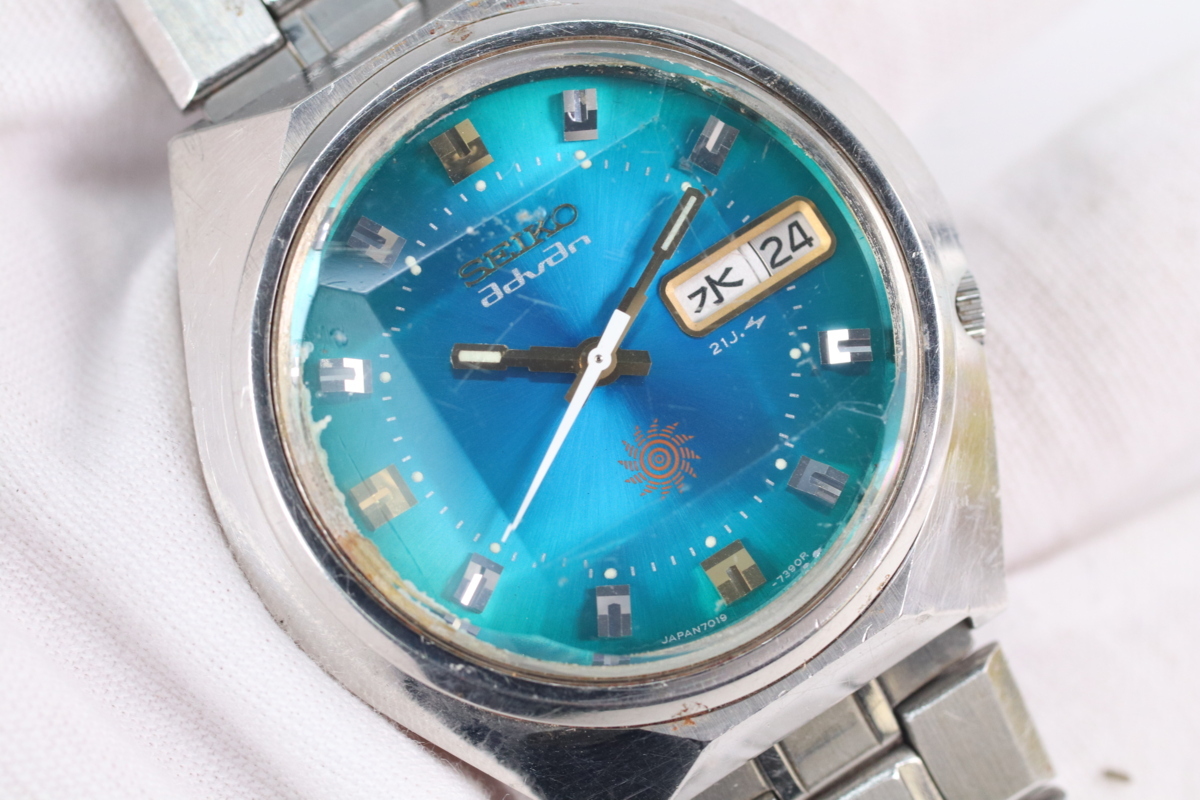 SEIKO セイコー ADVAN アドバン 7019-7290 自動巻き 21石 デイデイト 