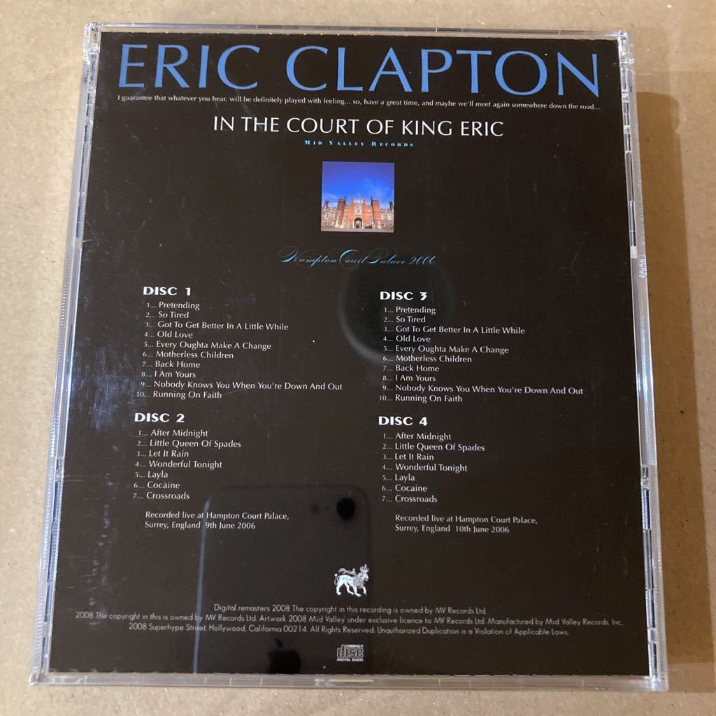 CD Eric Clapton In The Court Of King Eric
