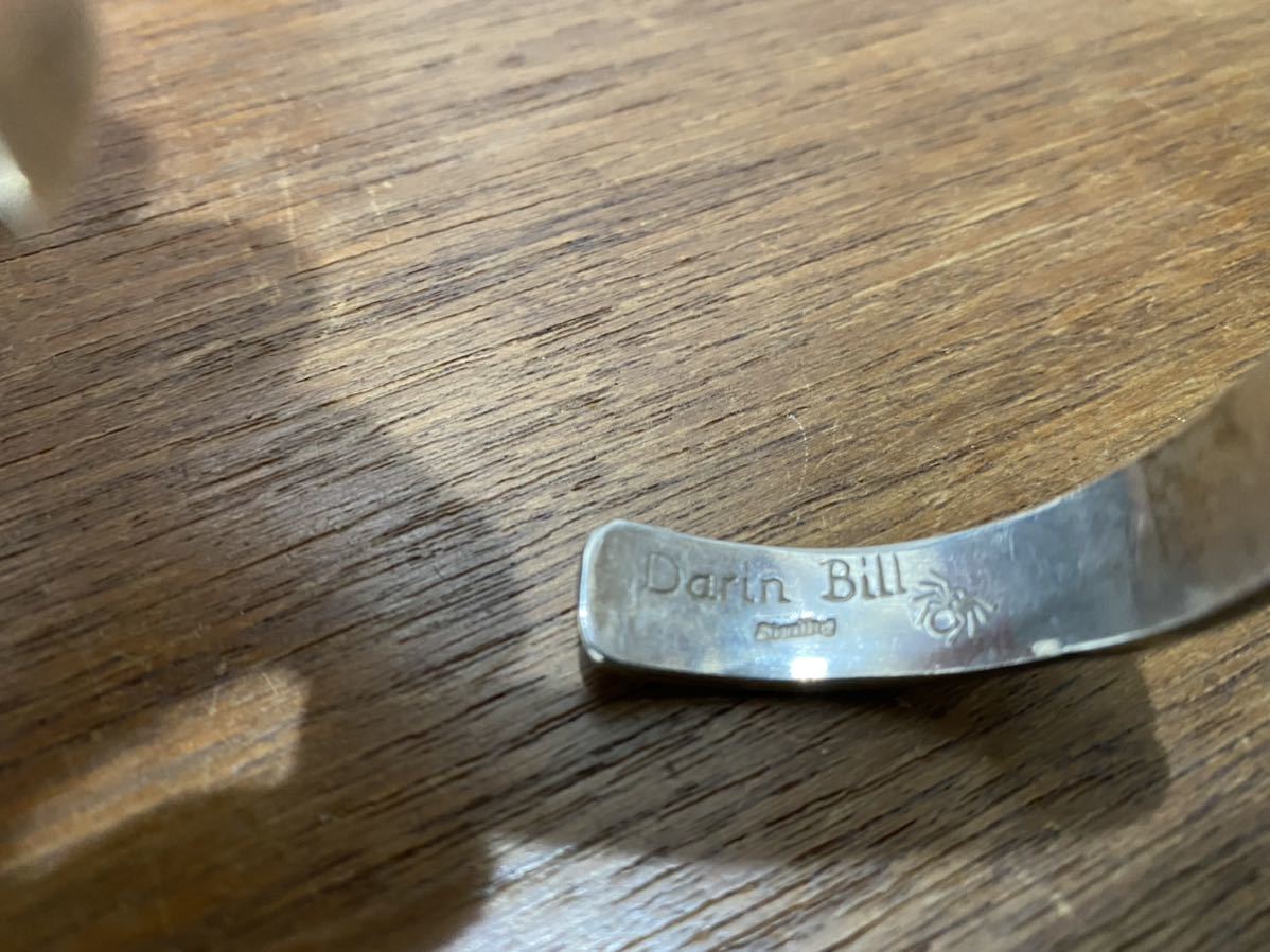 インディアンジュエリー Bill Darin ナバホ族 バングル ダーリンビル